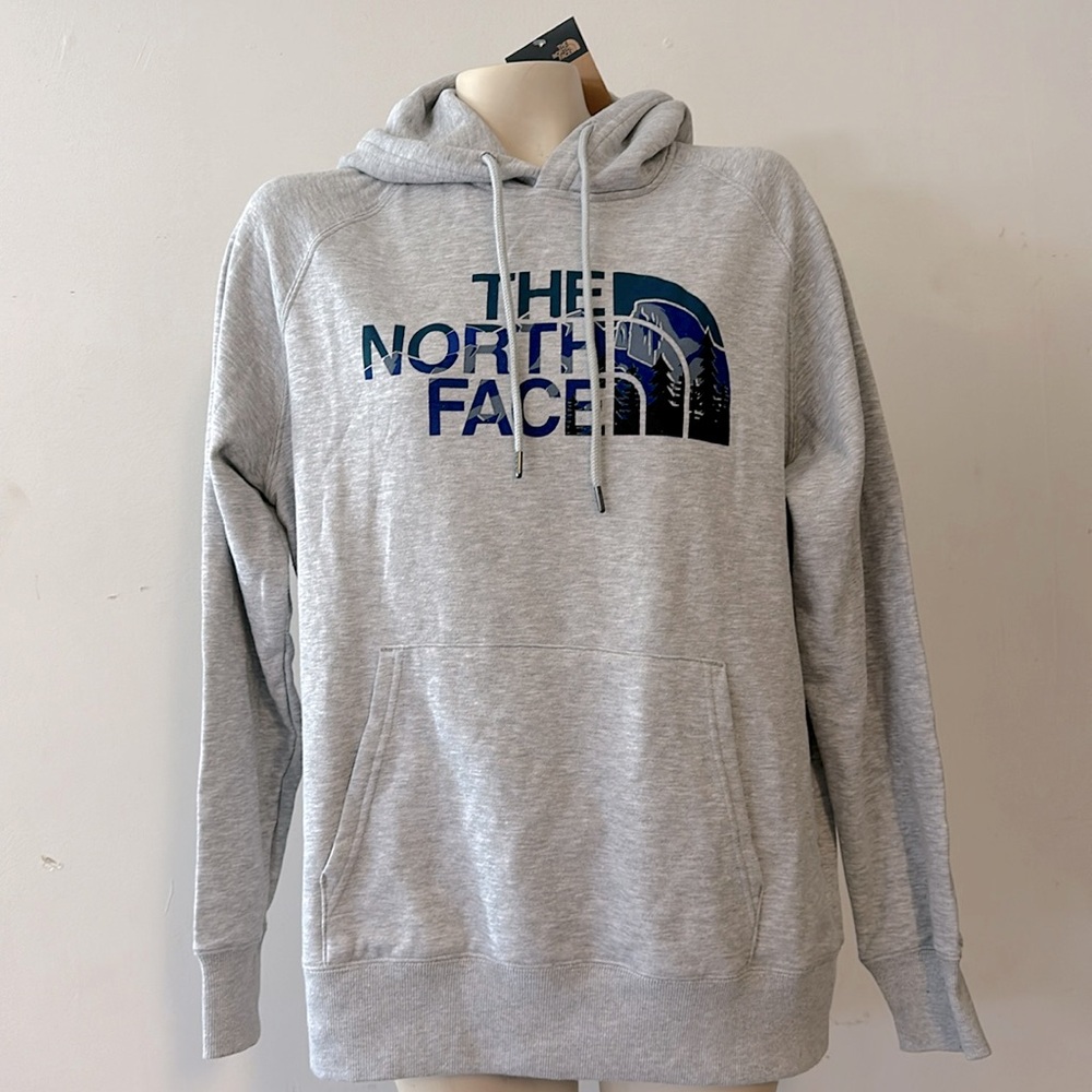 The North Face Gray Hoodie Sweater